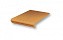 Клинкерная ступень флорентинер Stroeher Keraplatte Terra 307 weizengelb, 345x240x12 мм