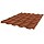 Металлочерепица Stynergy Stella Corundum50 Матовый RAL 8004 0,5 сталь 1 кв.м