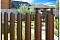 Штакетник М-образный В 0,45 Drap RAL 8017 шоколад