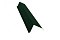 Планка торцевая 80х100 0,5 GreenCoat Pural Matt RR 11 темно-зеленый (RAL 6020 хромовая зелень)