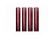 Штакетник Круглый 0,45 PE-Double RAL 3005 красное вино (1,8м)