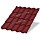 Металлочерепица МЕТАЛЛ ПРОФИЛЬ Монтекристо-ML NormanMP (ПЭ-01-3011-0.5)