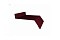 Отлив простой 200 0,45 PE-Double с пленкой RAL 3005 красное вино