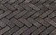 Клинкерная брусчатка ригельная Vandersanden Lucca Antica черный, 204*67*50 мм