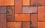 Клинкерная брусчатка ABC Ember orange-gelb-Kohlebrand, 240х118х52 мм