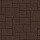 Тротуарная плитка Инсбрук Альпен, 40 мм, коричневый, native