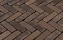 Клинкерная брусчатка ригельная Vandersanden Verona Antica коричневый, 204*67*50 мм