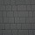 Тротуарная плитка Инсбрук Инн, 60 мм, чёрный, гладкая
