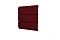 Софит металлический без перфорации 0,5 Satin с пленкой RAL 3005 красное вино