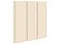 Софит с центральной перфорацией фактурный (Слоновая кость матовый (RAL1015))