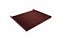 Фальц двойной стоячий Line Grand Line 0,5 GreenCoat Pural Matt с пленкой на замках RR 29 красный (RAL 3009 оксидно-красный)