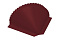Заглушка конусная Velur20 RAL 3005 красное вино