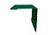 Угол внешний 110х110 0,5 Satin с пленкой RAL 6005 зеленый мох