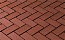 Тротуарная клинкерная брусчатка Vandersanden Cortona красная, 200*100*52 мм