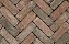 Клинкерная тротуарная брусчатка Penter Novoton wasserstrich tumbled, 200*65*65 мм