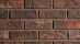 Минеральная плитка ручной формовки Real Brick цвет "Бордовый"