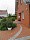 Тротуарная клинкерная брусчатка Vandersanden Zittau красная пестрая, 200*100*45 мм