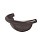 Заглушка желоба полукруглая (Тёмно-коричневый (RR32))