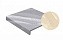 Ступень с прямым носиком Gres Aragon Tibet Beige, 315*297*14(35) мм