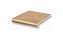 Клинкерная ступень флорентинер Stroeher Keraplatte Asar 635 gari 340х294х12 мм