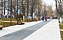 Тротуарная плитка Инсбрук Ланс, 60 мм, белый, гладкая