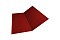 Планка ендовы нижней 300х300 0,4 PE с пленкой RAL 3011 коричнево-красный