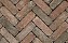 Клинкерная тротуарная брусчатка Penter Novoton wasserstrich tumbled, 200*65*65 мм