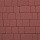 Тротуарная плитка Инсбрук Инн, 60 мм, красный, гладкая